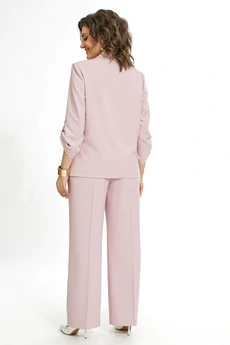 Костюм брючный 2555 пудра ALANI