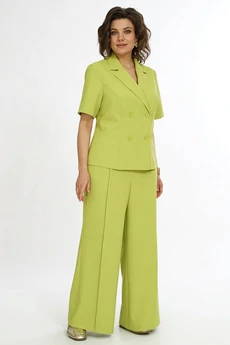 Костюм брючный 2561 олива ALANI