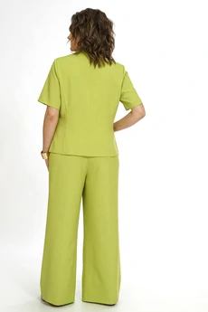 Костюм брючный 2561 олива ALANI