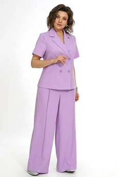 Костюм брючный 2561 лаванда ALANI