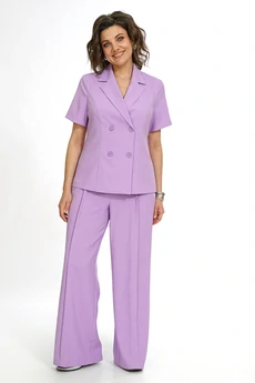 Костюм брючный 2561 лаванда ALANI