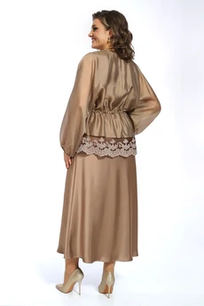 Костюм с платьем 2668 золото ALANI