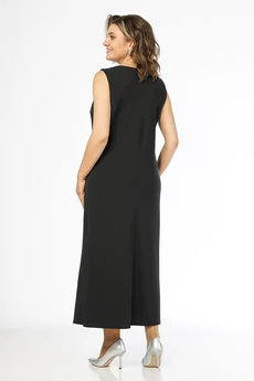 Костюм с платьем 2674 черный ALANI