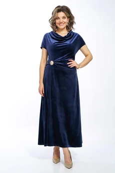Платье 2684 синий ALANI