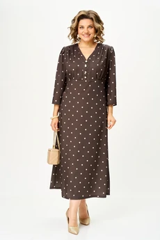 Платье 2695 шоколадный ALANI