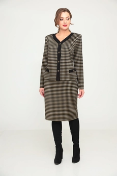 Костюм с юбкой 1053 ALEZA