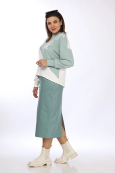 Костюм с юбкой 1106 ALEZA