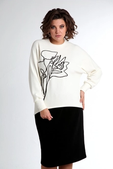 Костюм с юбкой 1228 ALEZA