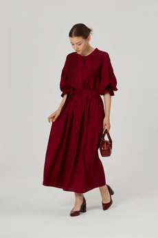 Платье 3001 бургунди ALIN