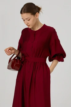 Платье 3001 бургунди ALIN