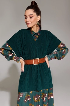 Костюм с платьем 1025А ALLURE