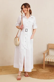 Платье 1003 белый Amori