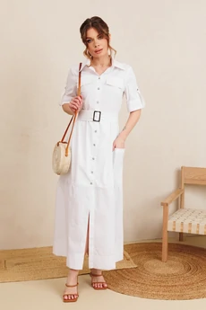 Платье 1003 белый Amori