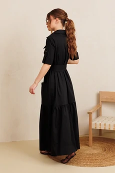 Платье 1004 черный Amori