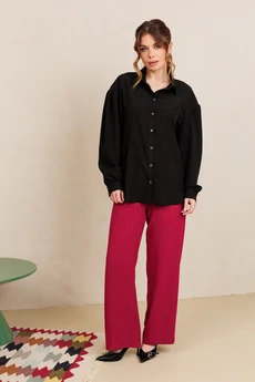 Блузка 6500 черный Amori