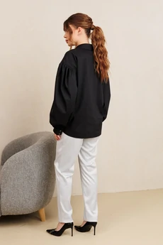 Блузка 6501 черный Amori