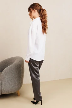 Блузка 6502 белый Amori