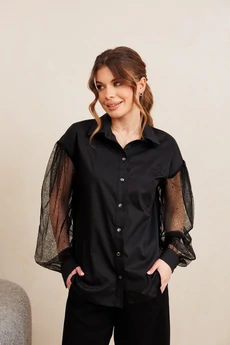 Блузка 6503 черный Amori