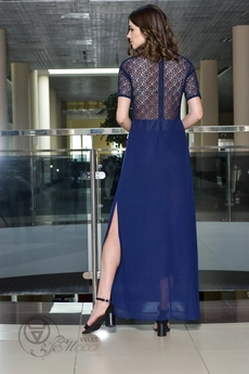 Платье 9373 темно-синий Amori