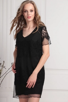 Платье 9405 черный Amori