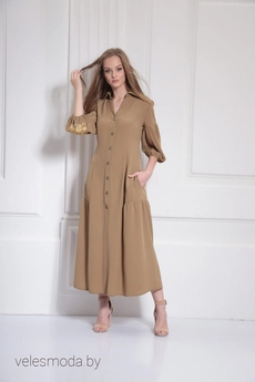 Платье 9485 хаки Amori