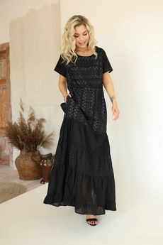 Платье 9577 чёрный Amori