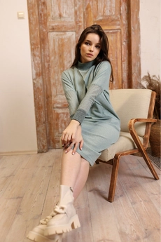 Платье 9614 бирюза Amori