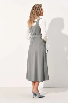 Сарафан+блузка 1064-1 серый AMUAR