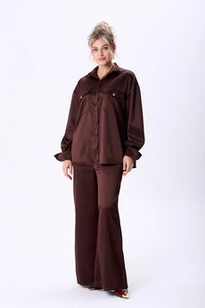 Костюм брючный 1089 марун AMUAR