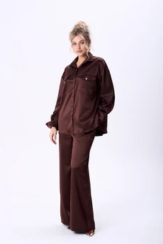 Костюм брючный 1089 марун AMUAR