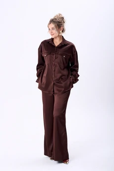 Костюм брючный 1089 марун AMUAR