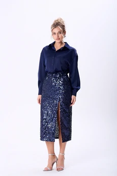 Костюм с юбкой 1093-1 AMUAR