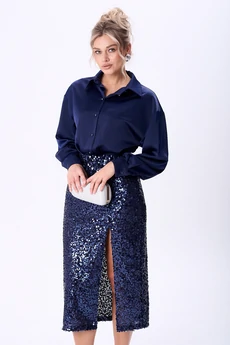 Костюм с юбкой 1093-1 AMUAR