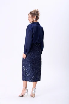 Костюм с юбкой 1093-1 AMUAR