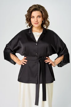 Блузка 5050-25 черный ANDINA CITY