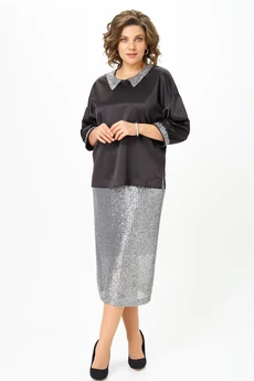 Костюм с юбкой 9089-25 ANDINA CITY