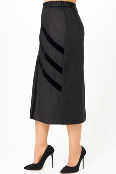Юбка 1024-25 черный ANDINA CITY