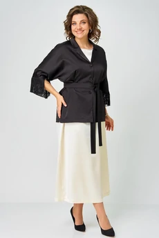 Блузка 5050-25 черный ANDINA CITY