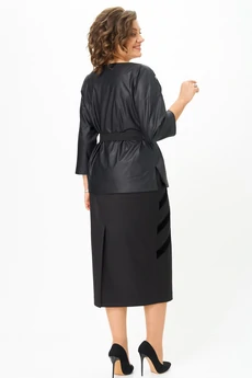 Юбка 1024-25 черный ANDINA CITY