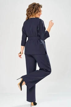 Блузка 5049-25 синий ANDINA CITY