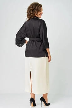 Блузка 5050-25 черный ANDINA CITY