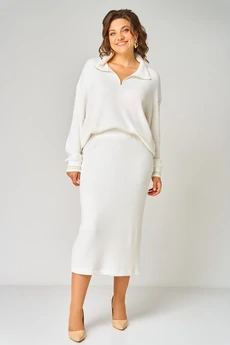 Костюм с юбкой 9086 ANDINA CITY