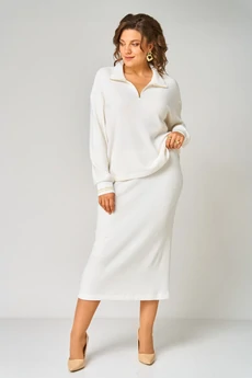 Костюм с юбкой 9086 ANDINA CITY