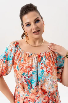 Блузка 127 цветы ANDINA