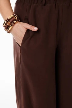 Костюм брючный 61111-1 коричневый ANIDEN