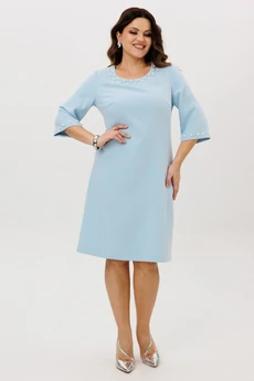 Платье 719-3 голубой ANIDEN