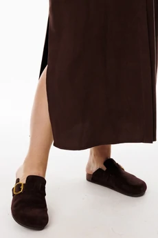 Платье 724-1 коричневый ANIDEN