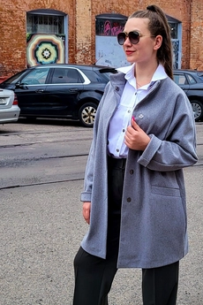 Кардиган 8103 серый ARISHA