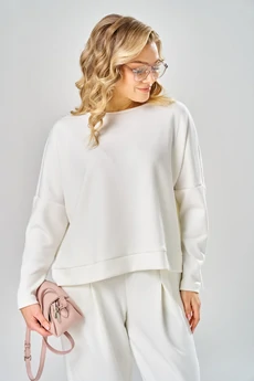 Костюм брючный 1002 молочный ARTELLA