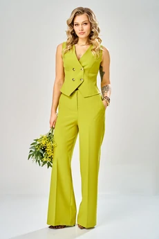 Костюм брючный 1007 лайм ARTELLA